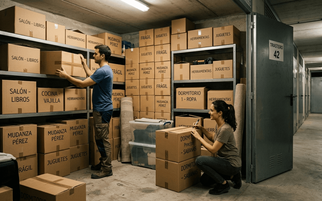 Pasos sencillos que debes seguir antes de guardar en el trastero